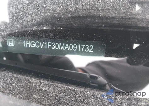 2021 Honda Accord Sport from USA, damaged, VIN 1HGCV1F30MA091732